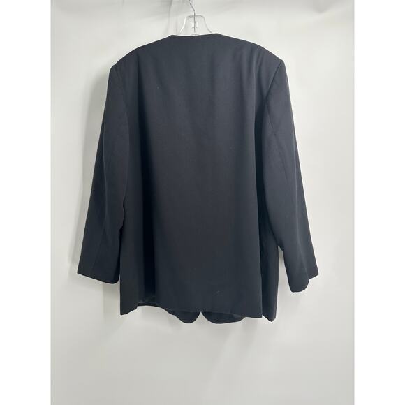 Maggie Barnes Womens Plus Size Blazer Size 18W Minimalist Workwear Classic - Picture 2 of 7